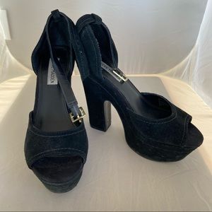 Steve Madden Platform Heels Size 8